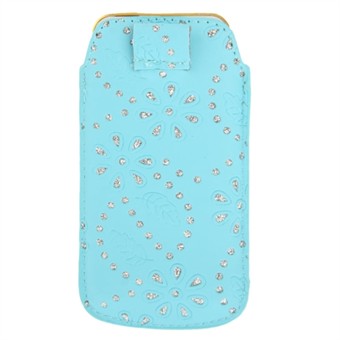 Pull Tab Case - Babyblauw (blingeditie) iPhone 5 / iPhone 5S / iPhone SE 2013