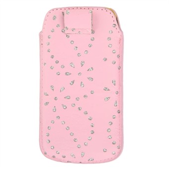 Pull Tab Case - Roze (bling-editie) iPhone 5 / iPhone 5S / iPhone SE 2013