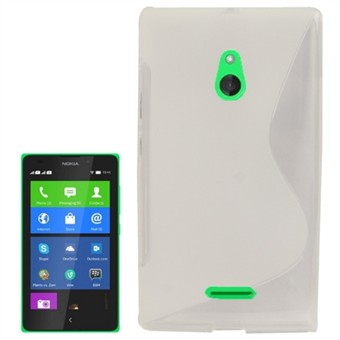 S-Line Siliconen Cover - Nokia XL (transparant)