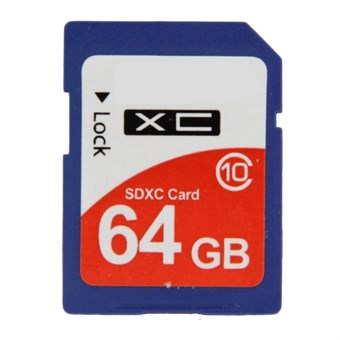 SDHC-geheugenkaart - 64 GB