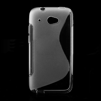 S-Line Siliconen Cover - HTC 601 Zara (transparant)
