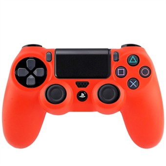 Siliconenbescherming voor PS4 (rood)