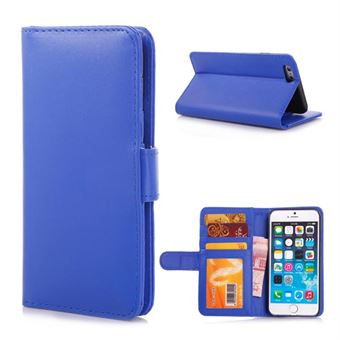 Eenvoudige iPhone 6 / 6S Leren case - blauw