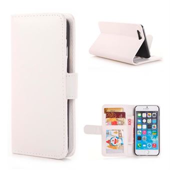Eenvoudig iPhone 6 / 6S Leren hoesje - wit