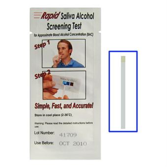 Band speeksel alcoholtests