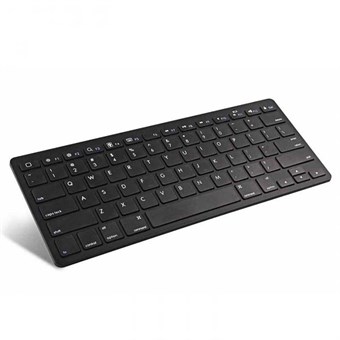 Draadloos ultradun Bluetooth-toetsenbord - zwart