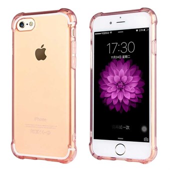 Beschermende siliconen hoes voor iPhone 7 / iPhone 8 - Rose Gold