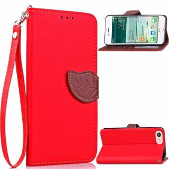 Lucky Leaf Case voor iPhone 7 / iPhone 8 / iPhone SE 2020/2022 - Rood