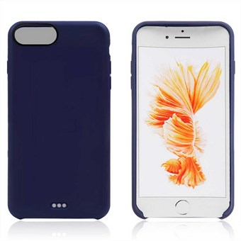 Matte TPU Cover voor iPhone 7 Plus / iPhone 8 Plus - Blauw