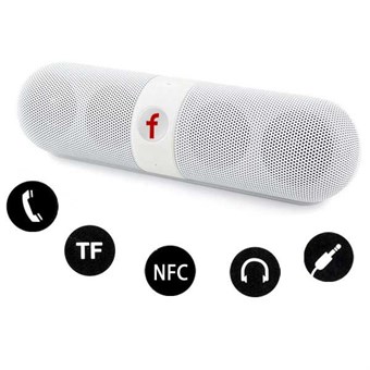 Fivestar F808 Bluetooth-luidspreker - wit