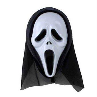Scream Mask - voor Halloween, Mardi Gras en themafeesten