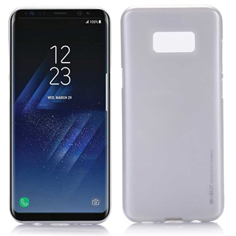 Goospery In Jelly Cover in TPU voor Samsung Galaxy S8 - Wit