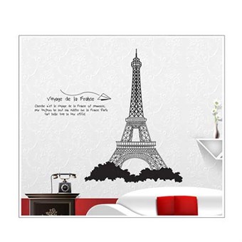 TipTop Muurstickers Eiffeltoren Patroon