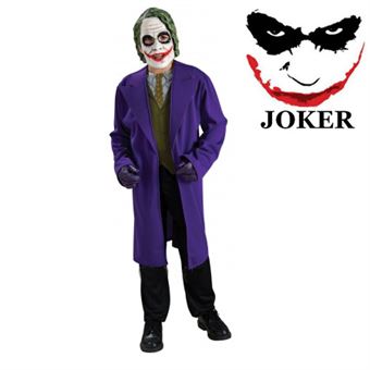 Joker uit Batman kostuum