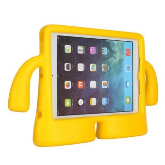 Schokbestendige 3D iMuzzy Case iPad Air 1 / iPad Air 2 / iPad Pro 9.7 / iPad 9.7 - Geel
