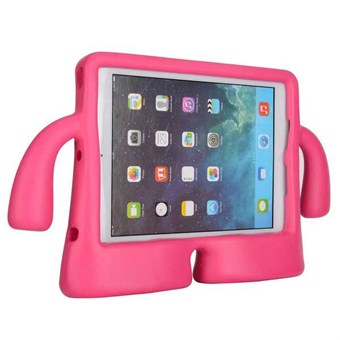 Schokbestendige 3D iMuzzy Case iPad Air 1 / iPad Air 2 / iPad Pro 9.7 / iPad 9.7 - Magenta