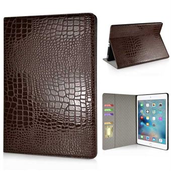 Alligator skin case iPad Pro 12\'9 - Bruin