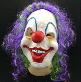 Gelukkig clownsmasker