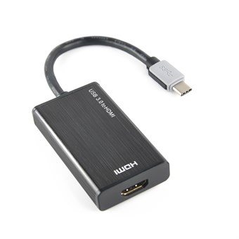 Converteer apparaat USB type C naar HDMI- Zwart