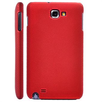 Galaxy Note nethoes met kleine gaatjes (rood)