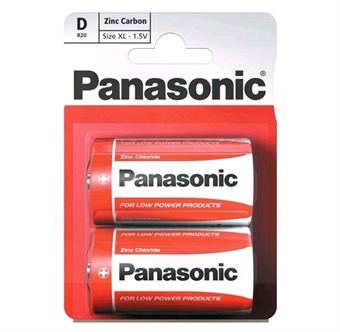 Panasonic Special Power D Batterijen - 2 st