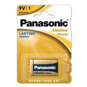 Panasonic Alkaline Power E / 9V Batterij