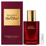 Davidoff Cool Elixir Safran Mineral - Parfum Intense - Geurmonster - 2 ml
