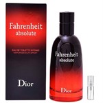 Dior Fahrenheit Absolute - Eau de Toilette - Geurmonster - 2 ml