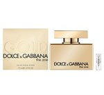 Dolce & Gabbana The One Gold - Eau de Parfum Intense - Geurmonster - 2 ml