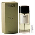 D’ORSAY À cœur perdu. L.B. - Eau de Parfum - Geurmonster - 2 ml