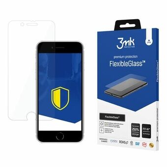 3MK Flexibele Glas iPhone 8/SE 2020 / SE 2022 Hybride Glas