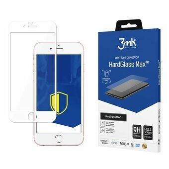 3MK HardGlass Max iPhone 6 Plus wit wit, volledig scherm glas