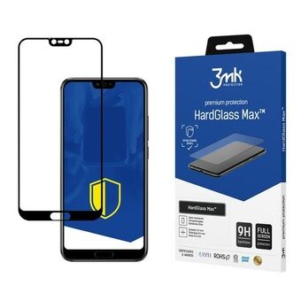 3MK HardGlass Max Honor 10 zwart/zwart, volledig scherm glas