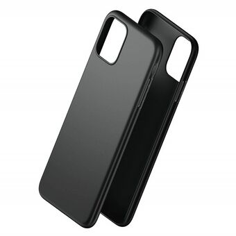 3MK Mat Case iPhone 11 Pro zwart/zwart