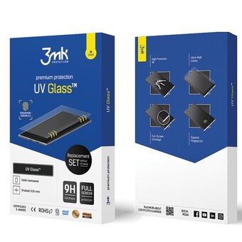 3MK UV-glas RS Sam N970 Note 10 glas zonder UV- Lampe