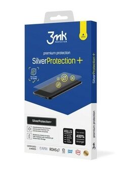 3MK Silver Protect+ iPhone 12 Mini 5,4" is een antibacteriële nat aangebrachte folie.