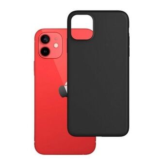 3MK Matt Case iPhone 12/12 Pro zwart/zwart