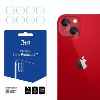 3MK Lens Protect iPhone 13 - Bescherming voor de cameramodule - 4 stuks.