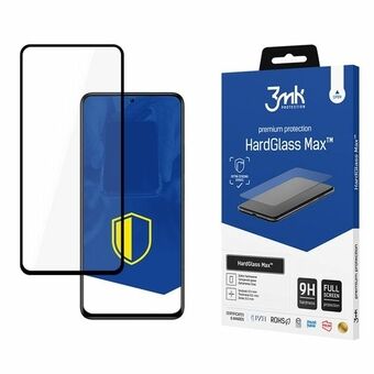 3MK HardGlass Max voor Xiaomi Redmi Note 11 Pro 5G/Pro+ 5G zwart FullScreen Glass