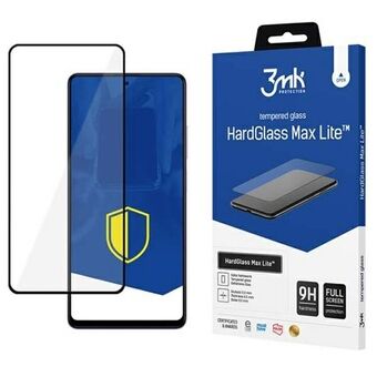 3MK HardGlass Max Lite Xiaomi Redmi Note 12 Pro / POCO X5 Pro zwart Fullscreen Glass Lite.