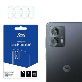 3MK Lens Protect Motorola Moto G53 Cameralens bescherming 4 st
