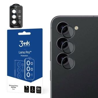 3MK Lens Protection Pro Sam S23 S911 zwart Bescherming voor camerabehuizing met montagerand 1 stuk.