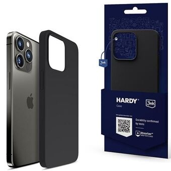 3MK Hardy Case iPhone 13 Pro 6.1" grijs-zwart/grafietgrijs-zwart MagSafe