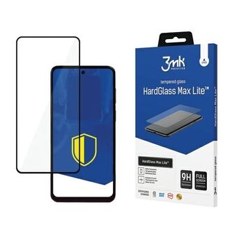 3MK HardGlass Max Lite voor Xiaomi Redmi Note 12 4G zwart/zwart