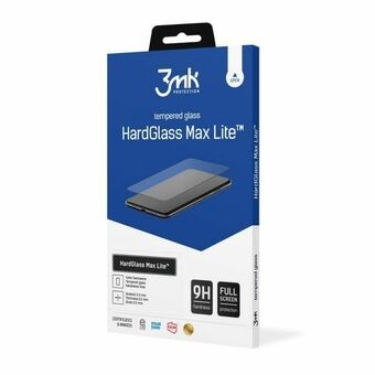 3MK HardGlass Max Lite Realme 11 5G zwart/zwart, Volledig scherm Glas Lite