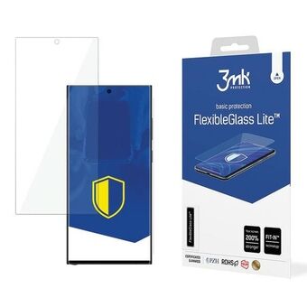 3MK FlexibleGlass Lite voor Sam S24 Ultra S928 Hybride Glas Lite