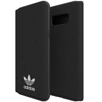 Adidas OF Booklet Case BASIC Sam S8+ G955 zwart/zwart 28207