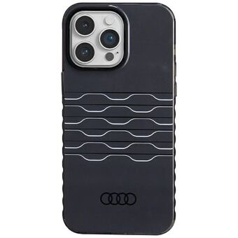 Audi IML MagSafe hoesje iPhone 14 Pro Max 6.7" zwart harde hoes AU-IMLMIP14PM-A6/D3-BK