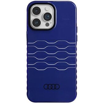 Audi IML MagSafe Case iPhone 14 Pro Max 6.7" in blauw/marineblauw hardcase AU-IMLMIP14PM-A6/D3-BE.