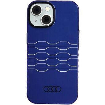 Audi IML MagSafe-hoesje iPhone 15 / 14 / 13 6.1" - blauw hardcase AU-IMLMIP15-A6/D3-BE